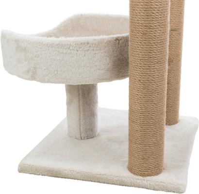 Show full view: TRIXIE Isaba 24.5-in Plush Carpet Cat Scratching Post, Light Gray slide 3 of 8