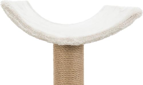 Show full view: TRIXIE Isaba 24.5-in Plush Carpet Cat Scratching Post, Light Gray slide 4 of 8