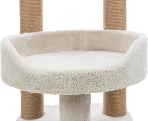 Show full view: TRIXIE Isaba 24.5-in Plush Carpet Cat Scratching Post, Light Gray slide 5 of 8