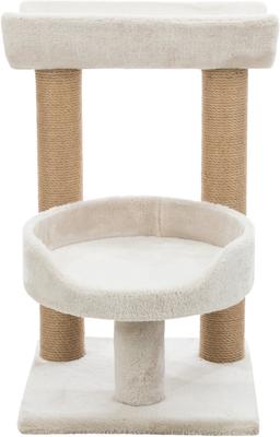 Show full view: TRIXIE Isaba 24.5-in Plush Carpet Cat Scratching Post, Light Gray slide 7 of 8