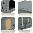 Show in main carousel: TRIXIE Lene Felt Indoor Cave Jute Scratching Pads Cat Condo, Gray slide 4 of 7