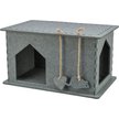 Show in main carousel: TRIXIE Lene Felt Indoor Cave Jute Scratching Pads Cat Condo, Gray slide 5 of 7