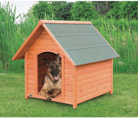 Show full view: TRIXIE Log Cabin Dog House, Large slide 5 of 11