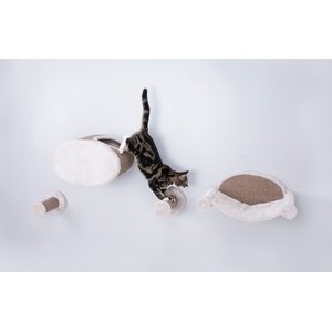 TRIXIE Lounger Wall Mounted Cat Shelves, Brown