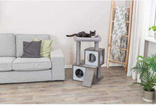 Show full view: TRIXIE Mali 34-in Sisal Cat Tree & Condo, Gray slide 4 of 10