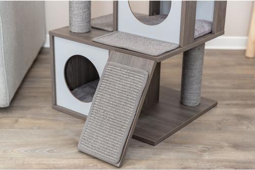 Show full view: TRIXIE Mali 34-in Sisal Cat Tree & Condo, Gray slide 8 of 10