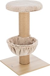 TRIXIE Mauricio 33-in Plush Cat Tree, Beige