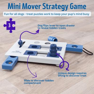 Show full view: TRIXIE Mini Mover Activity Strategy Game Dog Toy, Level 3 slide 6 of 9