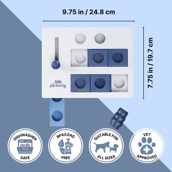 Show full view: TRIXIE Mini Mover Activity Strategy Game Dog Toy, Level 3 slide 4 of 9