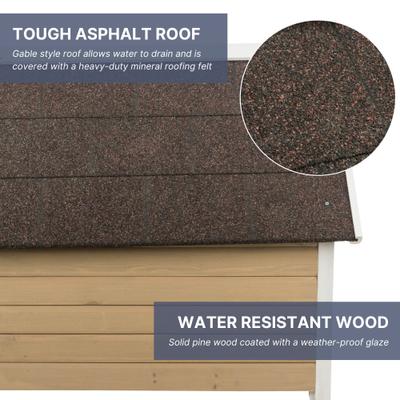 Show full view: TRIXIE Nantucket Dog House, Large slide 5 of 9