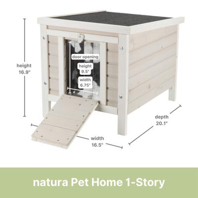 Show full view: TRIXIE Natura 1-Story Cat Home slide 8 of 9