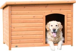 TRIXIE Natura Classic Dog House with Weatherproof Finish, Elevated Floor, Large slide 2 of 8