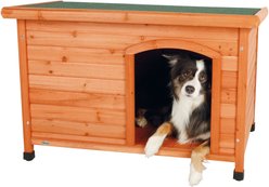 TRIXIE Natura Classic Dog House with Weatherproof Finish, Elevated Floor, Medium slide 2 of 8