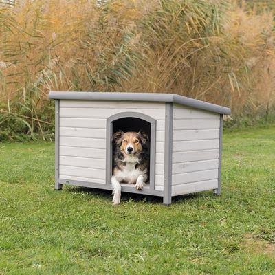 Show full view: TRIXIE Natura Flat Roof Club Dog House, Medium/Large slide 3 of 11