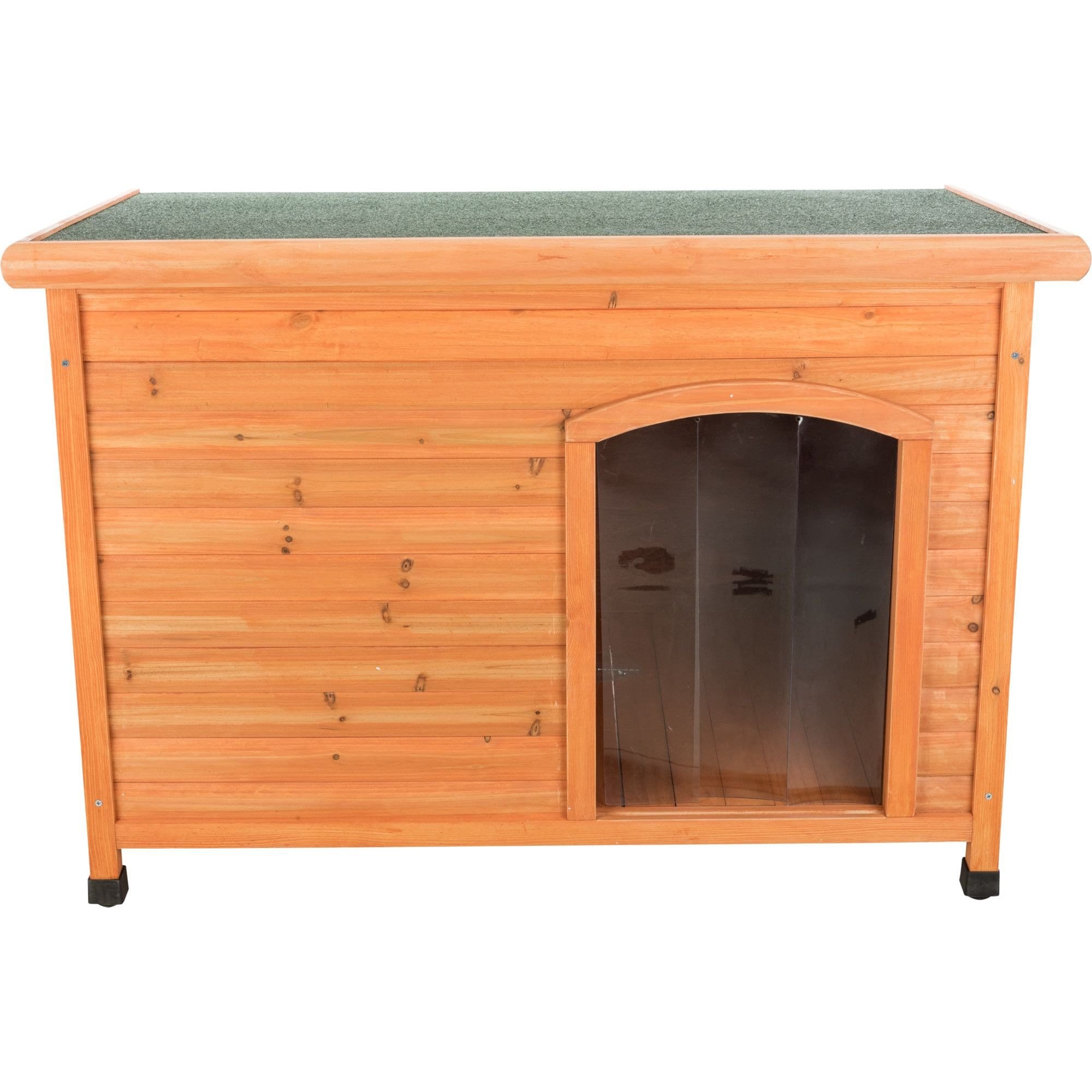 Trixie Natura Flat Roof Hard Sided Dog Crate, 46 Inch