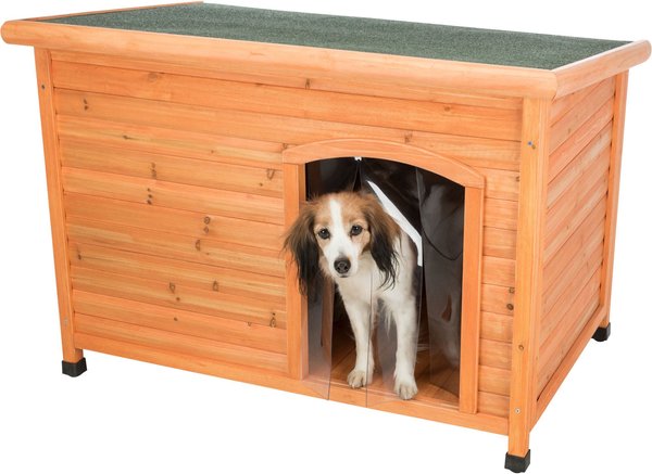 TRIXIE Natura Flat Roof Hard Sided Dog Crate, 46 inch