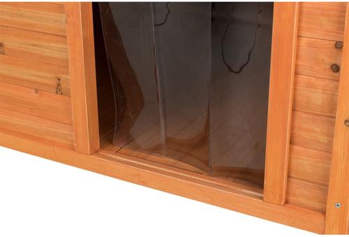 Show full view: TRIXIE Natura Flat Roof Hard Sided Dog Crate, 46 inch slide 8 of 10