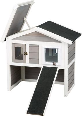 Show full view: TRIXIE Natura Insulated Cat House with Ramp slide 6 of 10