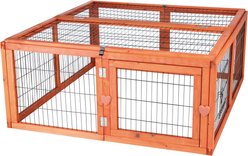 TRIXIE Natura Outdoor Run Rabbit Cage with Covered Top, Medium slide 2 of 2