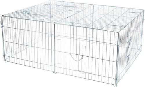 Show full view: TRIXIE Natura Portable Outdoor Rabbit Cage slide 1 of 8