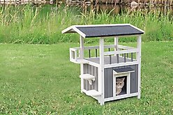 TRIXIE Natura Shaded Balcony Cat House slide 2 of 8