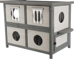 TRIXIE Natura Wooden Cat House slide 2 of 7