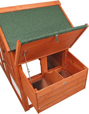 Show full view: TRIXIE natura XX-Large 2-Story Duplex Chicken Coop with Run, 6 Chicken Capacity slide 5 of 8