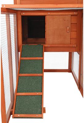Show full view: TRIXIE natura XX-Large 2-Story Duplex Chicken Coop with Run, 6 Chicken Capacity slide 6 of 8