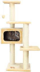 TRIXIE Palamos 42.9-in Plush Tower Cat Tree, Beige slide 1 of 2