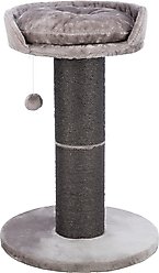 TRIXIE Pepino 35-in Plush Platform Cat Scratching Post