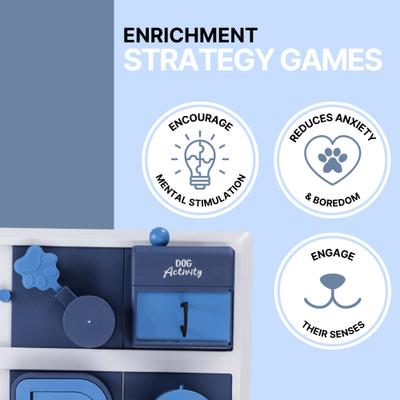 Show full view: TRIXIE Poker Box 2 Activity Strategy Game Dog Toy slide 5 of 11