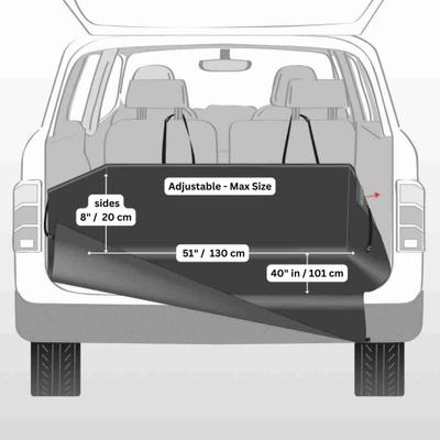 Show full view: TRIXIE Premium Cargo Dog Car Seat Cover slide 4 of 6