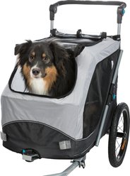 TRIXIE Quick Fold Convertible Dog Bike Trailer, Medium slide 2 of 9