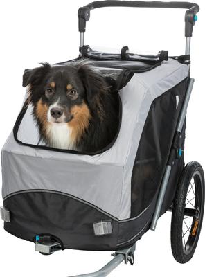 Show full view: TRIXIE Quick Fold Convertible Dog Bike Trailer, Medium slide 2 of 10