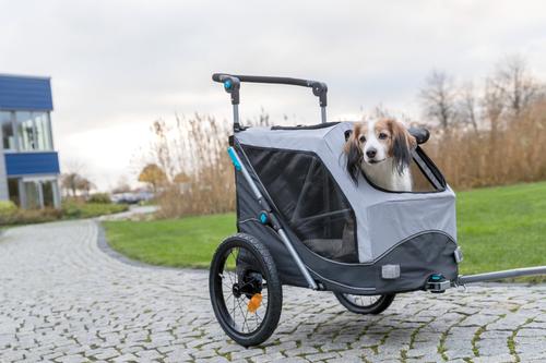Show full view: TRIXIE Quick Fold Convertible Dog Bike Trailer, Medium slide 6 of 10