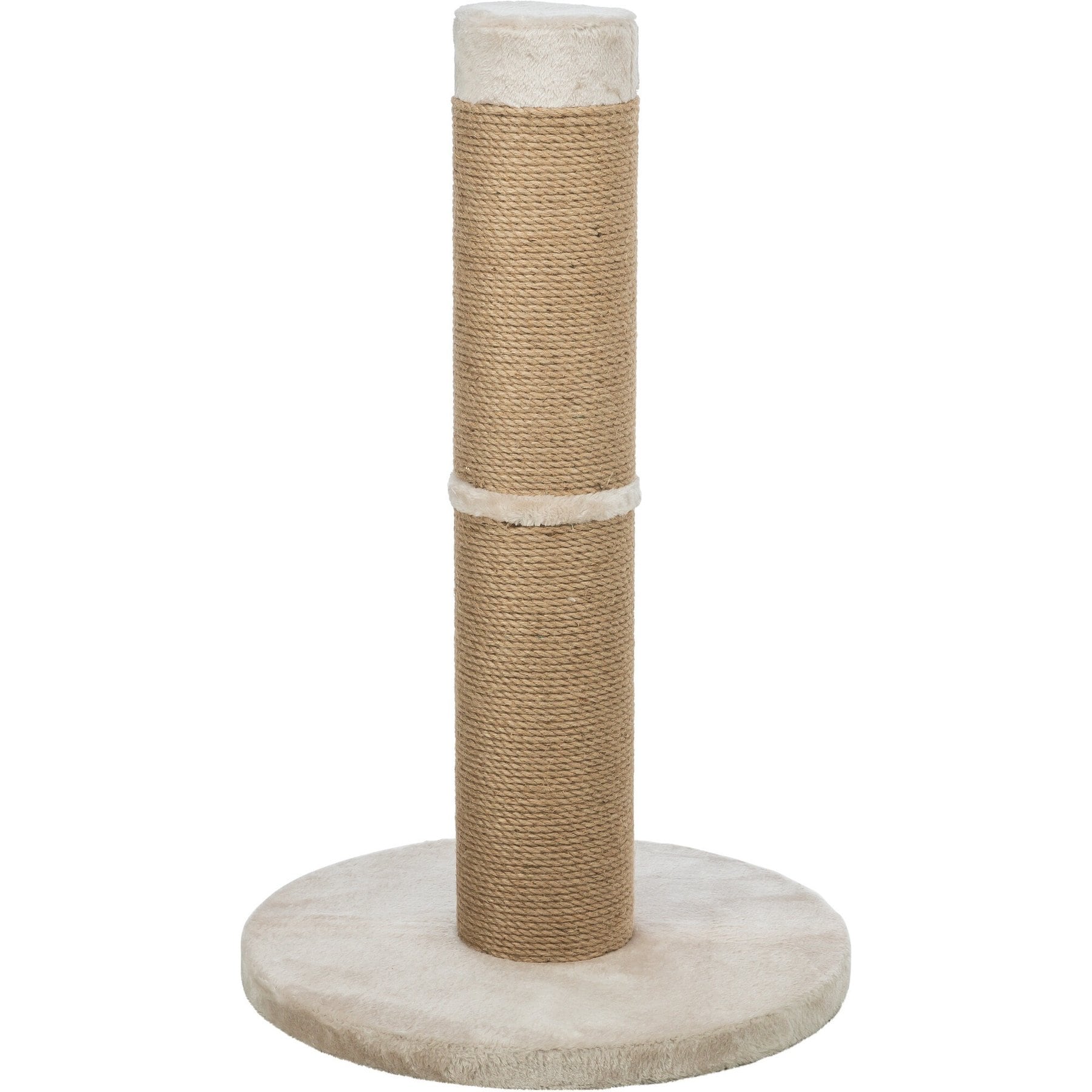 TRIXIE Rue Plush Base 31.5-in Sisal Cat Scratching Post