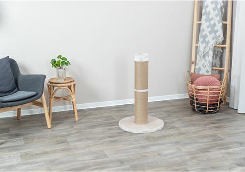 Show full view: TRIXIE Rue Plush Base 31.5-in Sisal Cat Scratching Post slide 3 of 8