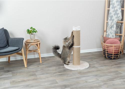 Show full view: TRIXIE Rue Plush Base 31.5-in Sisal Cat Scratching Post slide 2 of 8
