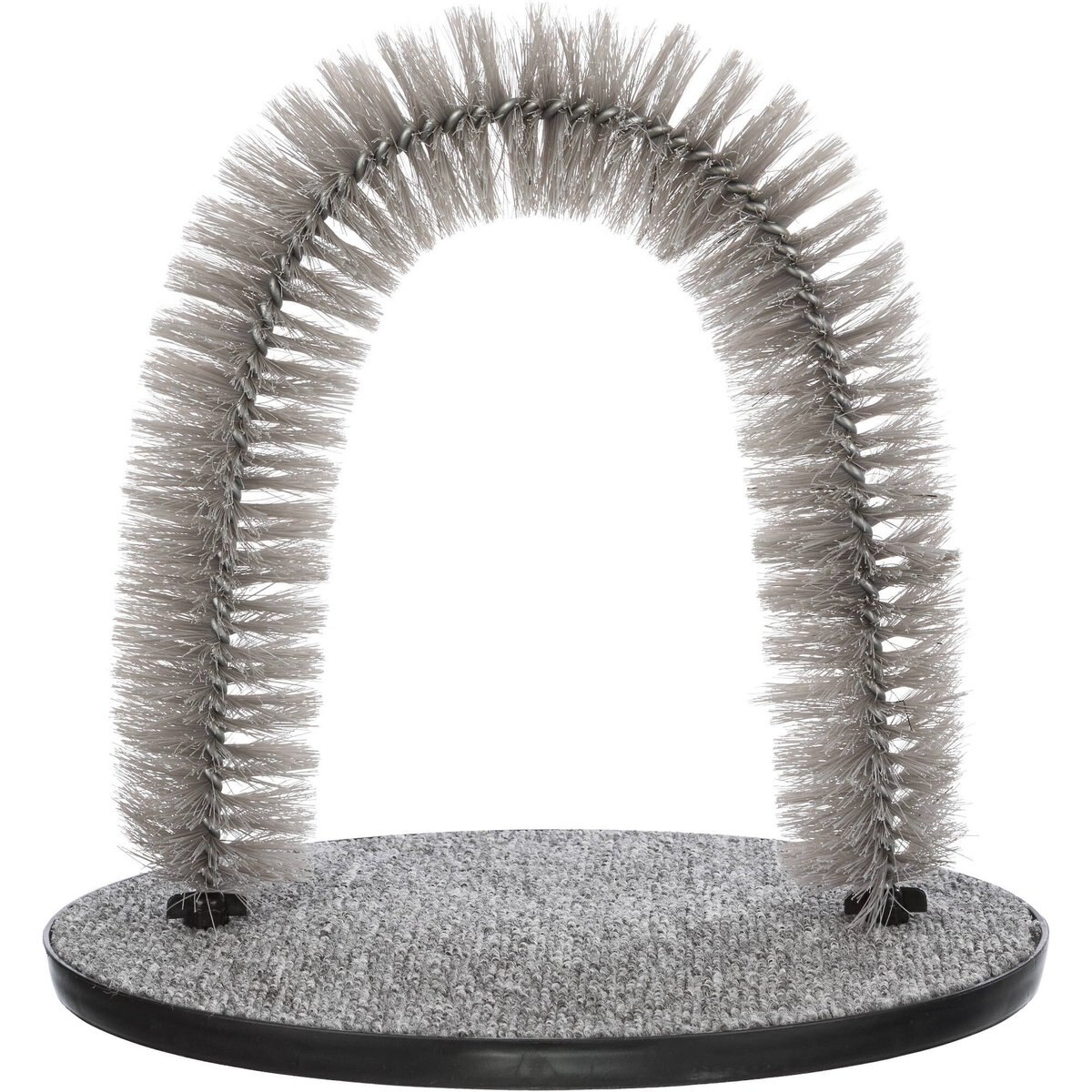 TRIXIE Self Grooming Arch & Cat Massager, Gray