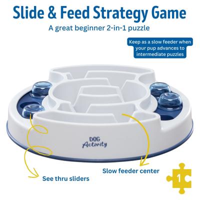 Show full view: TRIXIE Slide & Feed Activity Strategy Game Dog Toy slide 5 of 11