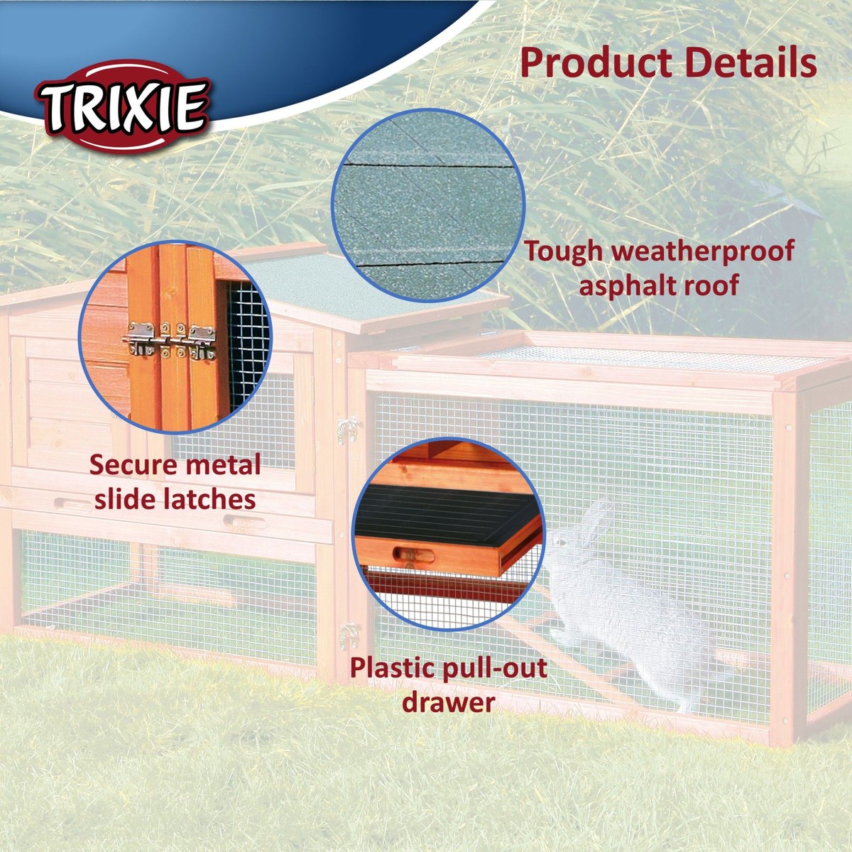 TRIXIE Small Animal Hutch