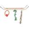 Show in main carousel: TRIXIE Small Animal Suspension Bridge with Ring, Rope & Ladder Small Pet Cage Accessory, Natural slide 1 of 5