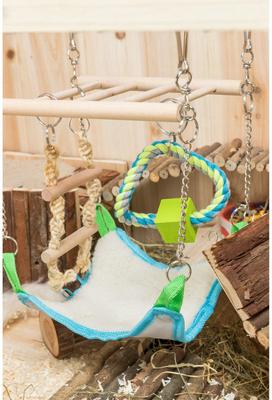 Show full view: TRIXIE Suspension Bridge Small Pet Hammock slide 3 of 7