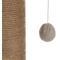 Show in main carousel: TRIXIE Valencia 28-in Plush Cat Tree & Scratching Post with Condo & Cat Toy, Taupe/Brown slide 3 of 11