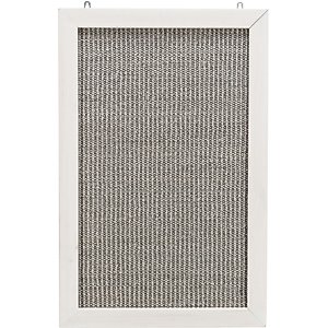 TRIXIE Wall Mount Cat Scratching Board, Gray/White