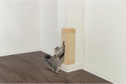 Show full view: TRIXIE Wall Mount Corner & Vertical Cat Scratcher, Beige slide 3 of 4