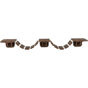 TRIXIE Wall Mounted Cat Bridge, Espresso Brown