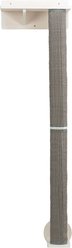 TRIXIE Wall Set 1 - Wall Mount Cat Scratching Post with Perch, White & Gray slide 2 of 5