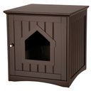 TRIXIE Wooden Cat Home & Litter Box Cover, Brown