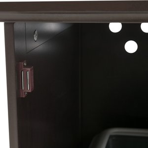 TRIXIE Wooden Cat Home & Litter Box Cover, Brown